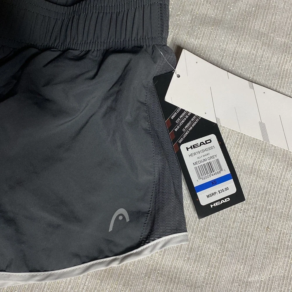 HEAD - SHORTS size XS grey color #505 - Picture 2 of 6